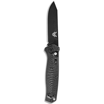 Складной нож Benchmade 8551BK Mediator Auto c клинком из стали CPM-S90V, рукоять CF-Elite