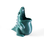 Подставка для карандашей голодный Динозаврик, зеленый, 3D печать