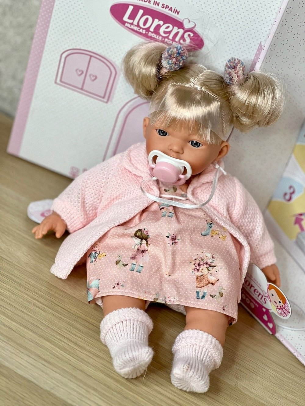 Кукла Llorens мягконабивная 33см Aitana (33152)