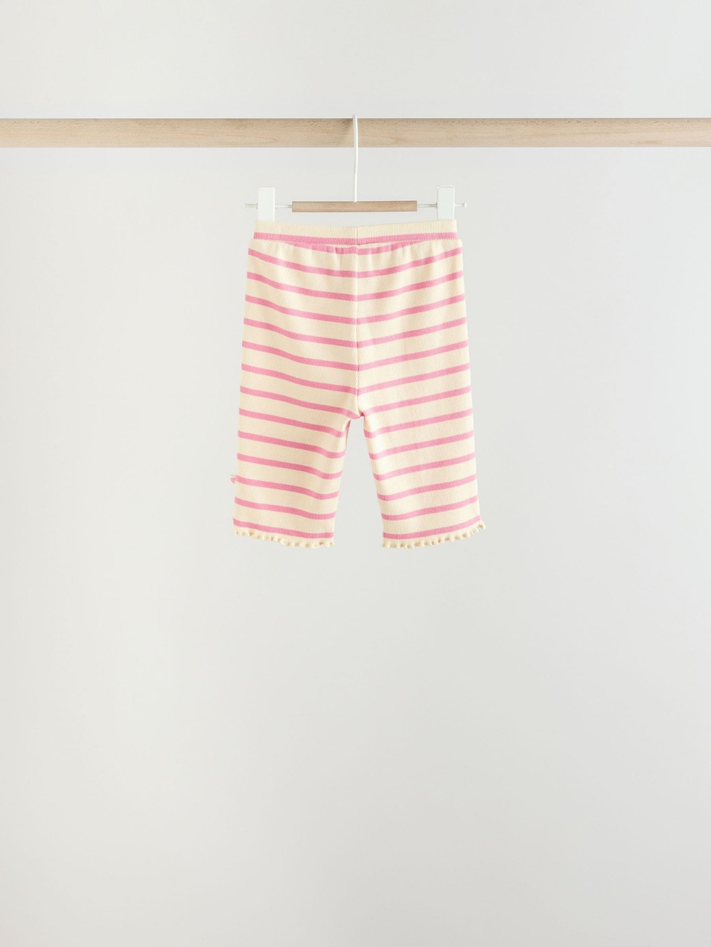 Лонгслив и легинсы в комплекте для малышей Next E66-976, 3 шт., Молочный, Розовый