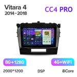 Teyes CC4 Pro 9" для Suzuki Vitara 2014-2018