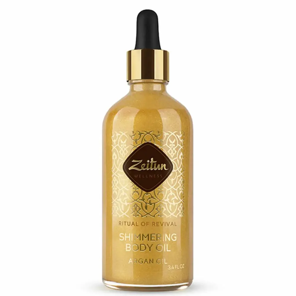 Масло для тела мерцающее &quot;Ритуал восстановления&quot; ZEITUN Shimmering Body Oil 100 мл