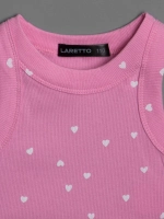 Летний кроп топ трикотажный детский