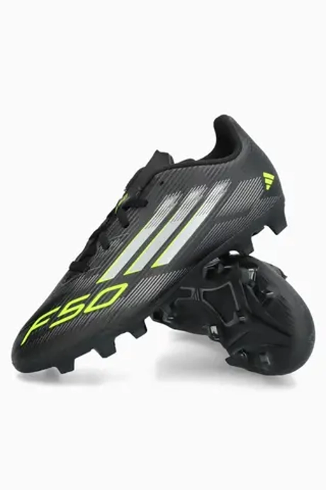 Бутсы adidas F50 Club FG/MG Junior - черный