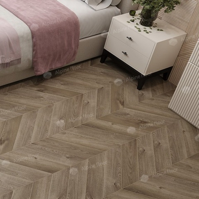 Кварцвиниловая плитка Alpine Floor Chevron Alpine ECO 18-3 Дуб Натуральный Отбеленный