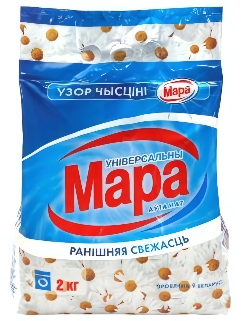 Порошок стиральный МАРА УЗОР ЧЫСЦІНІ автомат универсальный Утренняя свежесть 1,5кг