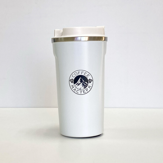 Термокружка "Мастер К. Coffee", 500 мл, белая