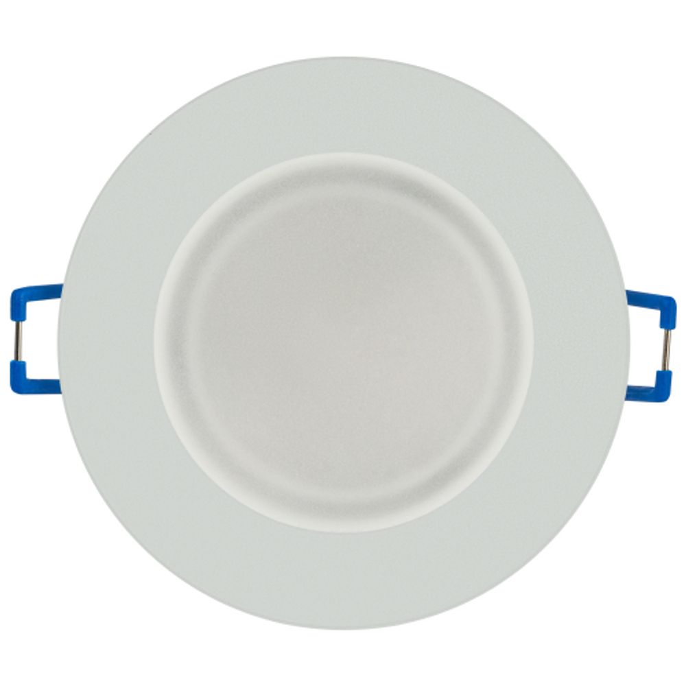 Светильник встраиваемый декоративный ЭРА DK103 WH под лампу MR16 GU5.3 белый | Декоративные встраиваемые светильники