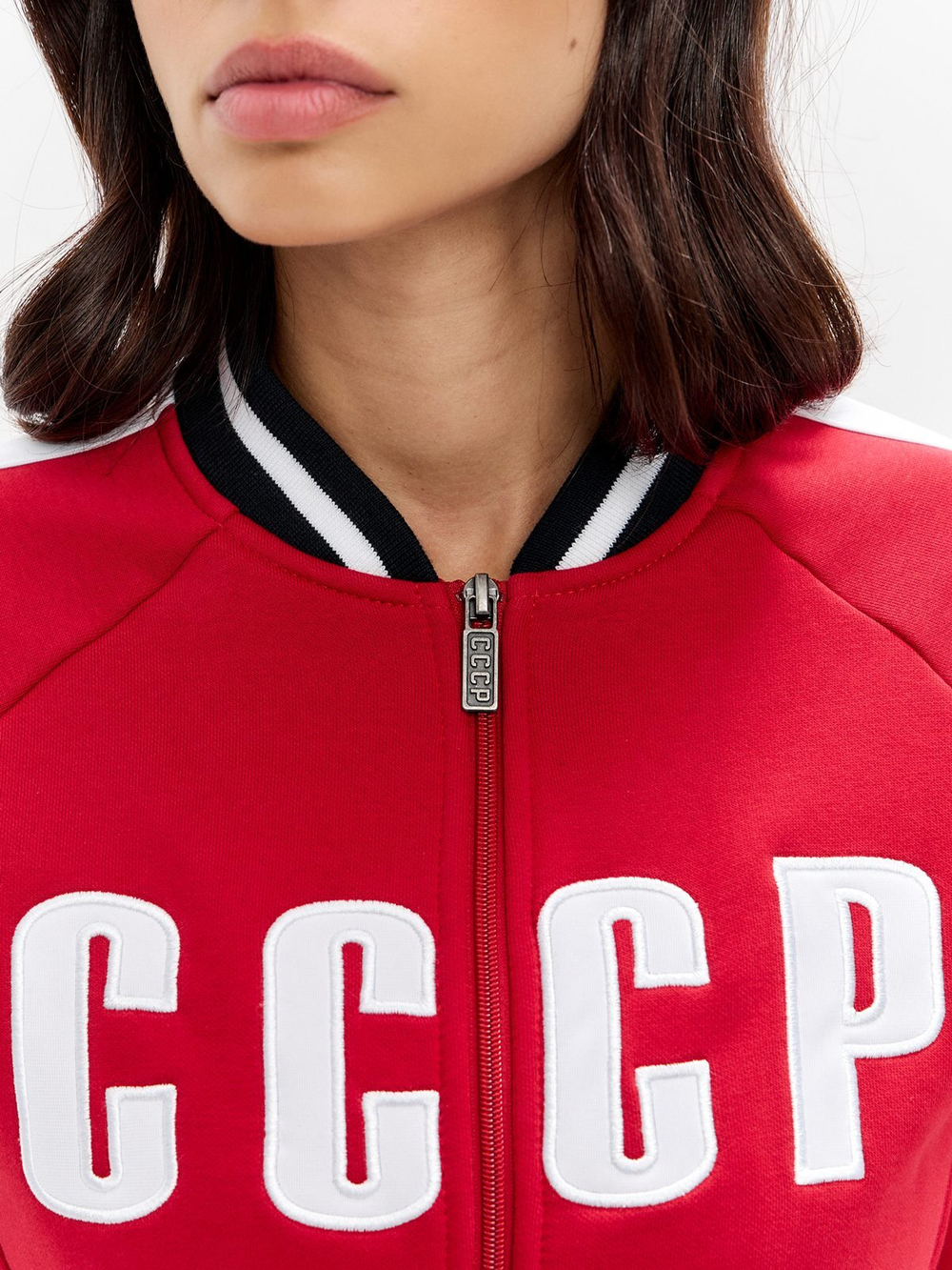 Спортивный костюм женский СССР 12L-RT-1865 красный