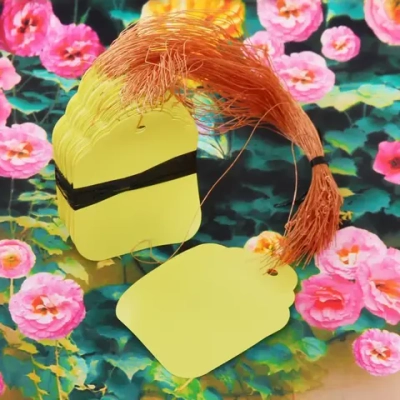 Бирка навесная для маркировки растений 5*7см «Памятка» с подвесом 100шт в пакете ДоброСад