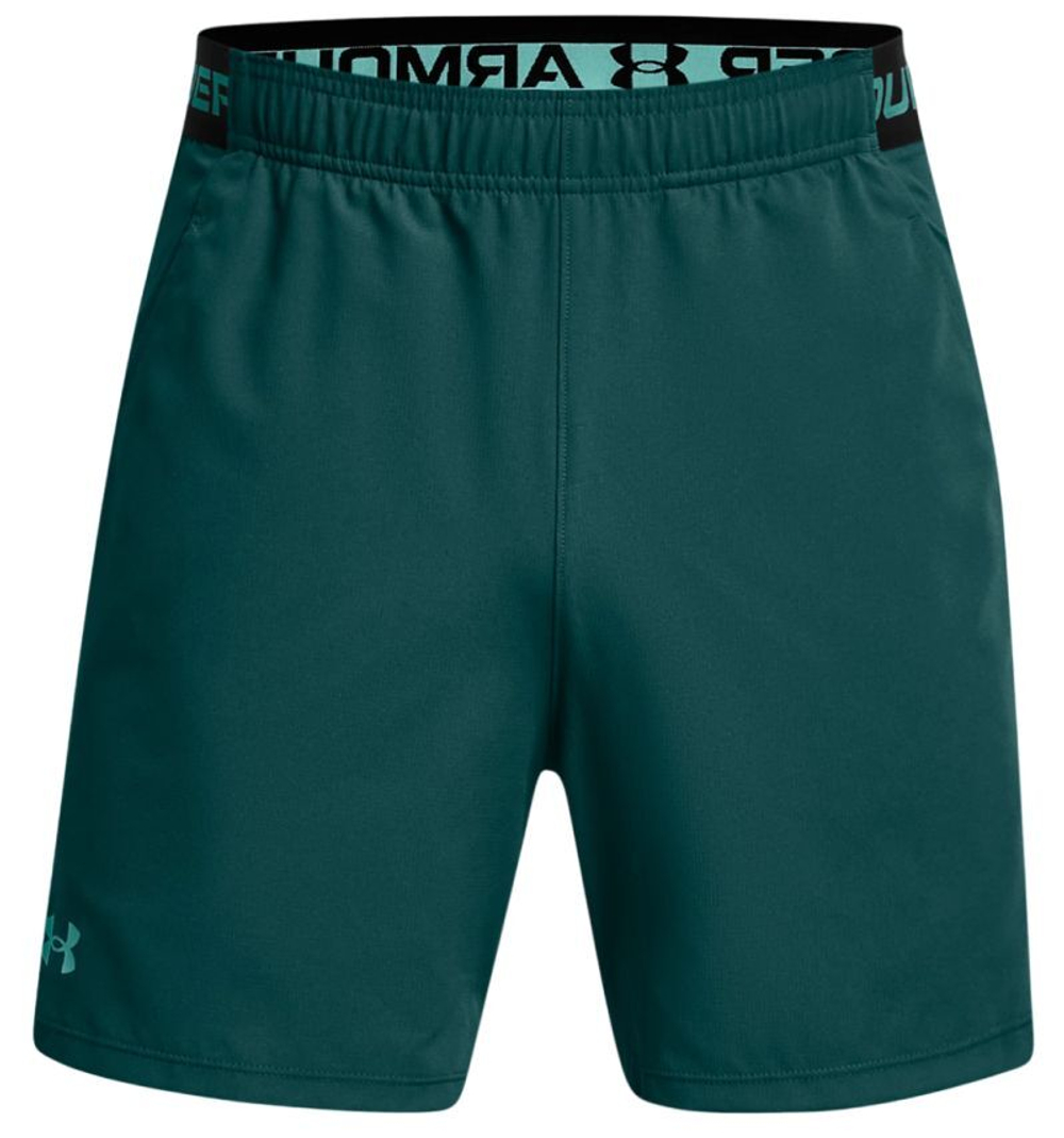 Мужские теннисные шорты Under Armour Men's UA Vanish Woven 6" Shorts - hydro teal/radial turquoise