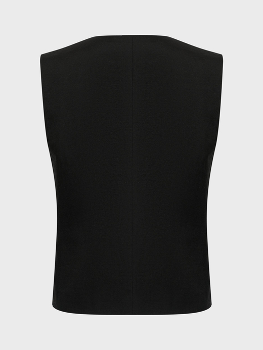 Жилет из льна