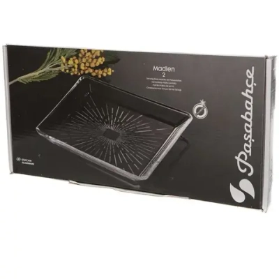 Набор десертных тарелок 2шт 15*15см «MADLEN» 68307