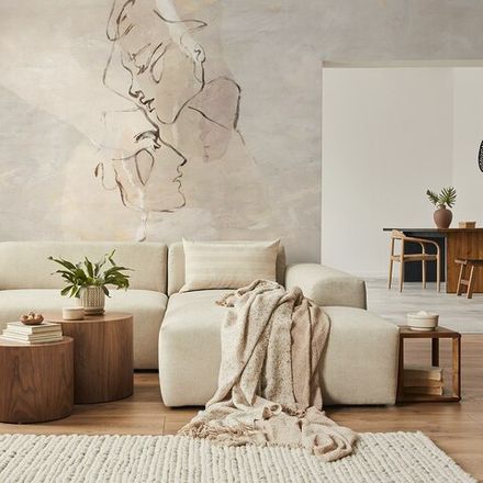 Бесшовная фреска ECO текстиль MON AMI, 2,7 м (Ширина 4 м)