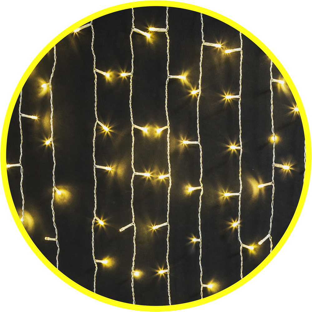 Гирлянда Navigator 93 691 NGF-C03-04 (занавес WW 500 3*3м IP20 TR)