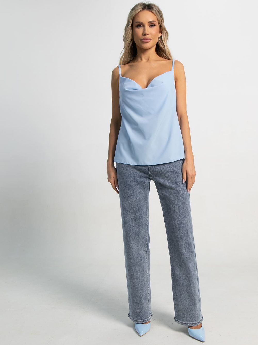 Топ Легкий штрих (голубой) Б15570-33М LT Collection