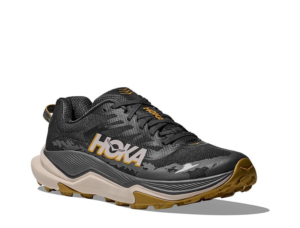Мужские беговые кроссовки Hoka Torrent 4 M Черно-оранжевые