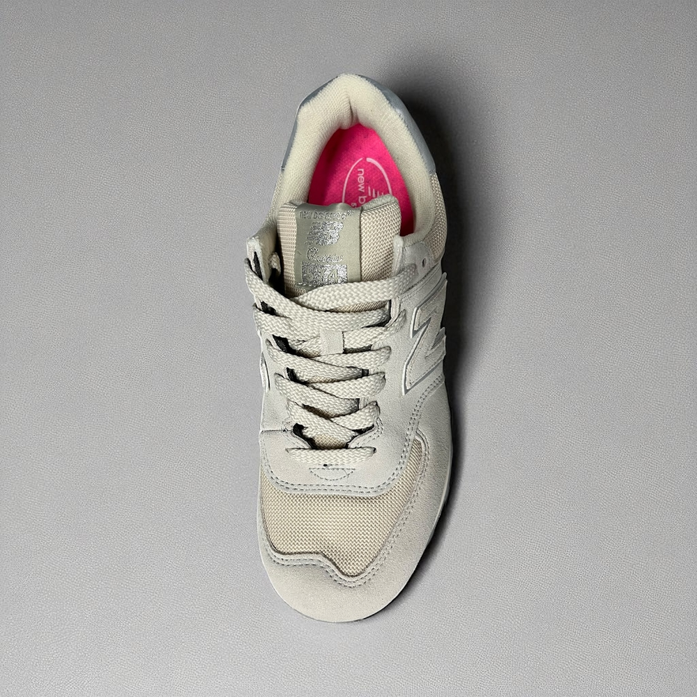 New Balance 574 • Ivory White