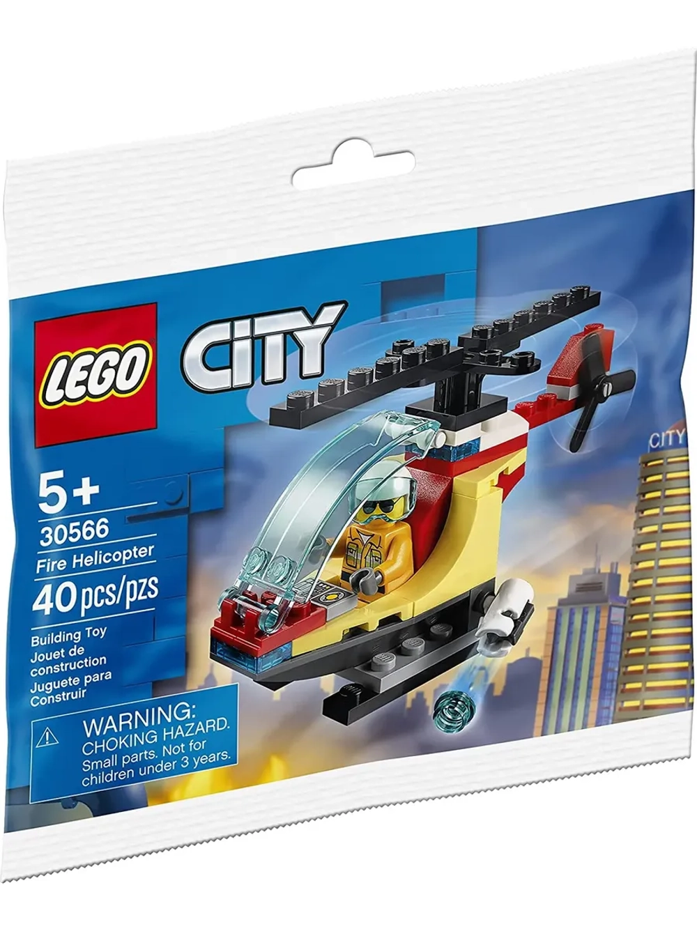 Конструктор LEGO City 30566 Пожарный вертолет