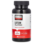Force Factor, лютеин, 20 мг, 60 растительных капсул