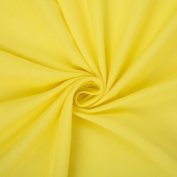 Кулирка 150±5 г/м², 40/1 Comp.Penye FULL LYC, 170 см / 1 метр, 07 св.желтый/lt.yellow, Gamma GCM