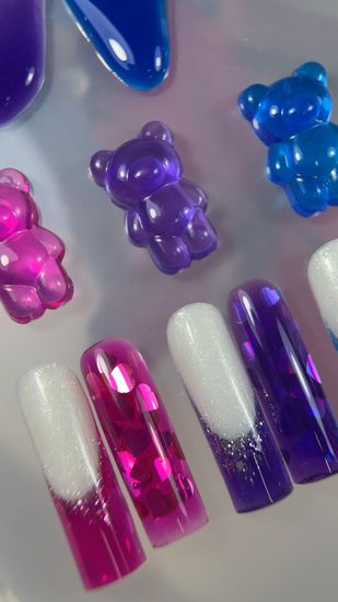 Моделирующий гель Galaxy Glass gel №07, 20г