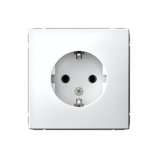 Розетка ArtGallery 16А с заземл. механизм бел. SE GAL000143