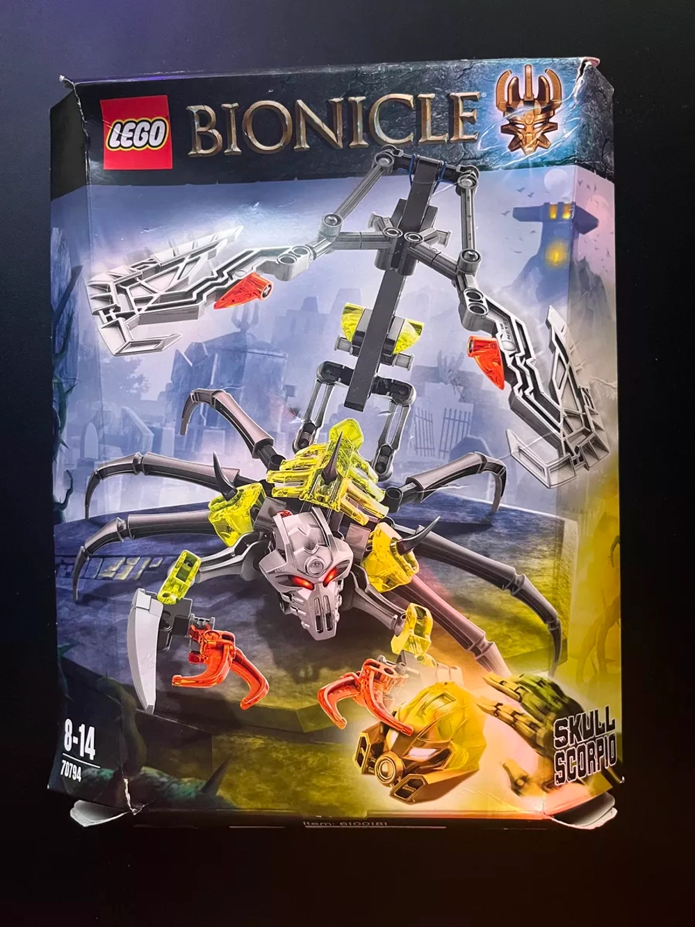 Конструктор LEGO Bionicle Череп-Скорпион 70794
