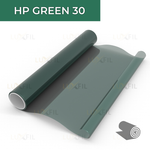 Пленка солнцезащитная тонировочная HP GREEN 30 LUXFIL, рулон (размер 1,524x30м.)