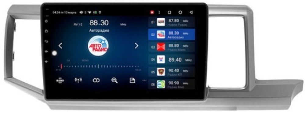 Магнитола для Honda Stepwgn 2009-2015 (правый руль) - Vaycar VA20-1253 на Android 13, 8-ядер, 2Гб-32Гб, 4G SIM-слот