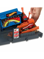Заправка-трек Hot Wheels Городской исследователь HKX45 | City Explorer Fuel Station Shift | игровая заправочная 1:64 3+