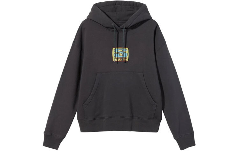 Худи Stussy Agness Boxy Crop Hoodie Logo, 218127