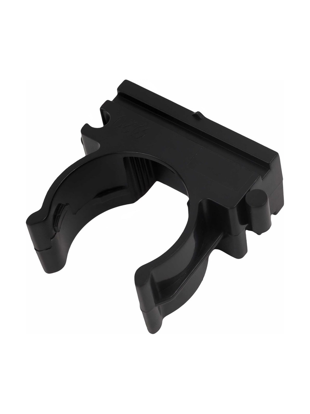 Крепеж-клипса для труб Gigant прямой монтаж D20 черная 100шт 123937