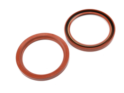 Манжета 105х130х12 а/м КАМАЗ коленчатого вала задняя (красная с пружиной/NBR) Резинотехника г. Балаково ( ОЕ Р.740.1005160-01 к.(NBR) )