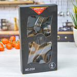 Набор столовых приборов 4 предмета "MercuryHaus" MC-3104