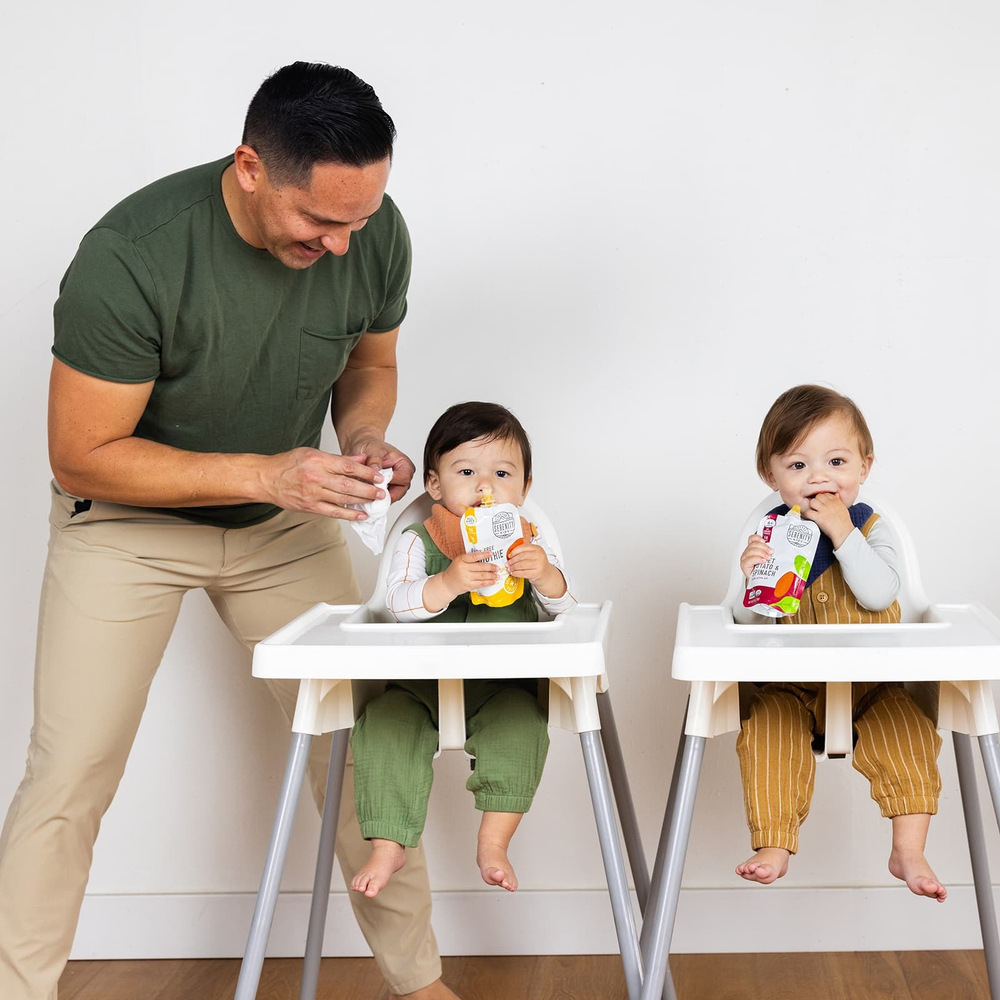 Serenity Kids, Смузи без молочных продуктов с белком, для детей от 6 месяцев, со специями из батата, 99 г (3,5 унции)
