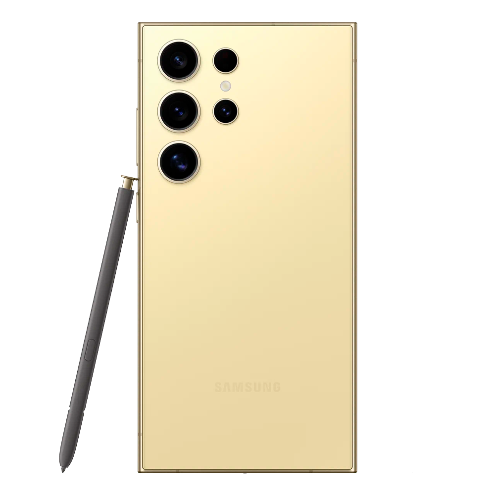 Смартфон Samsung Galaxy S24 Ultra 12/256GB, Titanium Yellow (Желтый) (SM-S928B/DS)