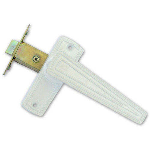 Защелка Д-град Зенит ЗЩ2.01 белый с/руч    / 2657