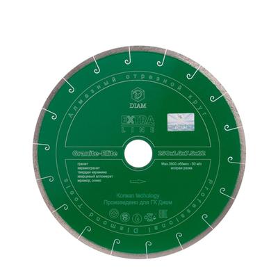 Алмазный отрезной круг DIAM GRANITE-ELITE 250/32 мм EXTRA LINE 000165