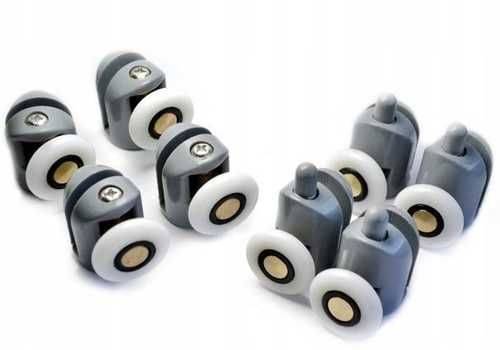 Ролики 23мм дверн. компл. 8 рол.(4 вер. и 4 ниж.) DK-833-23