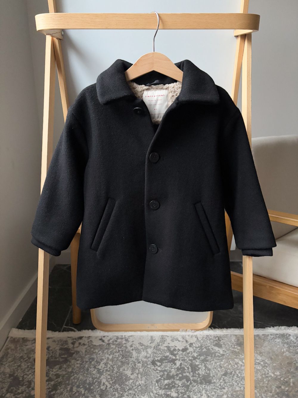 Шерстяное пальто Tinycottons, 104