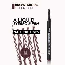 flormar Brow Micro Filler Pen - ручка для бровей, 1,1 ml