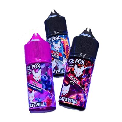 Жидкость ICE FOX & CATSWILL Salt 2% 30 ml
