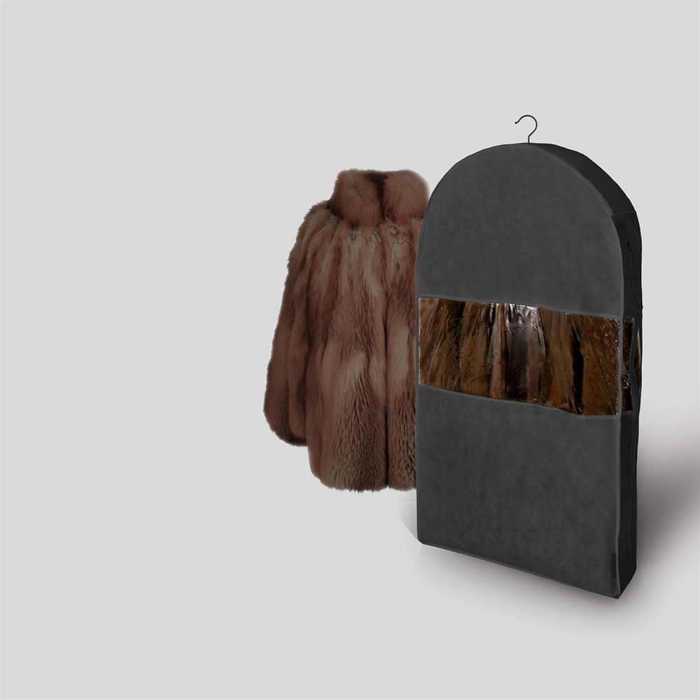 Чехол для шуб 100х60х18. Антимолевый