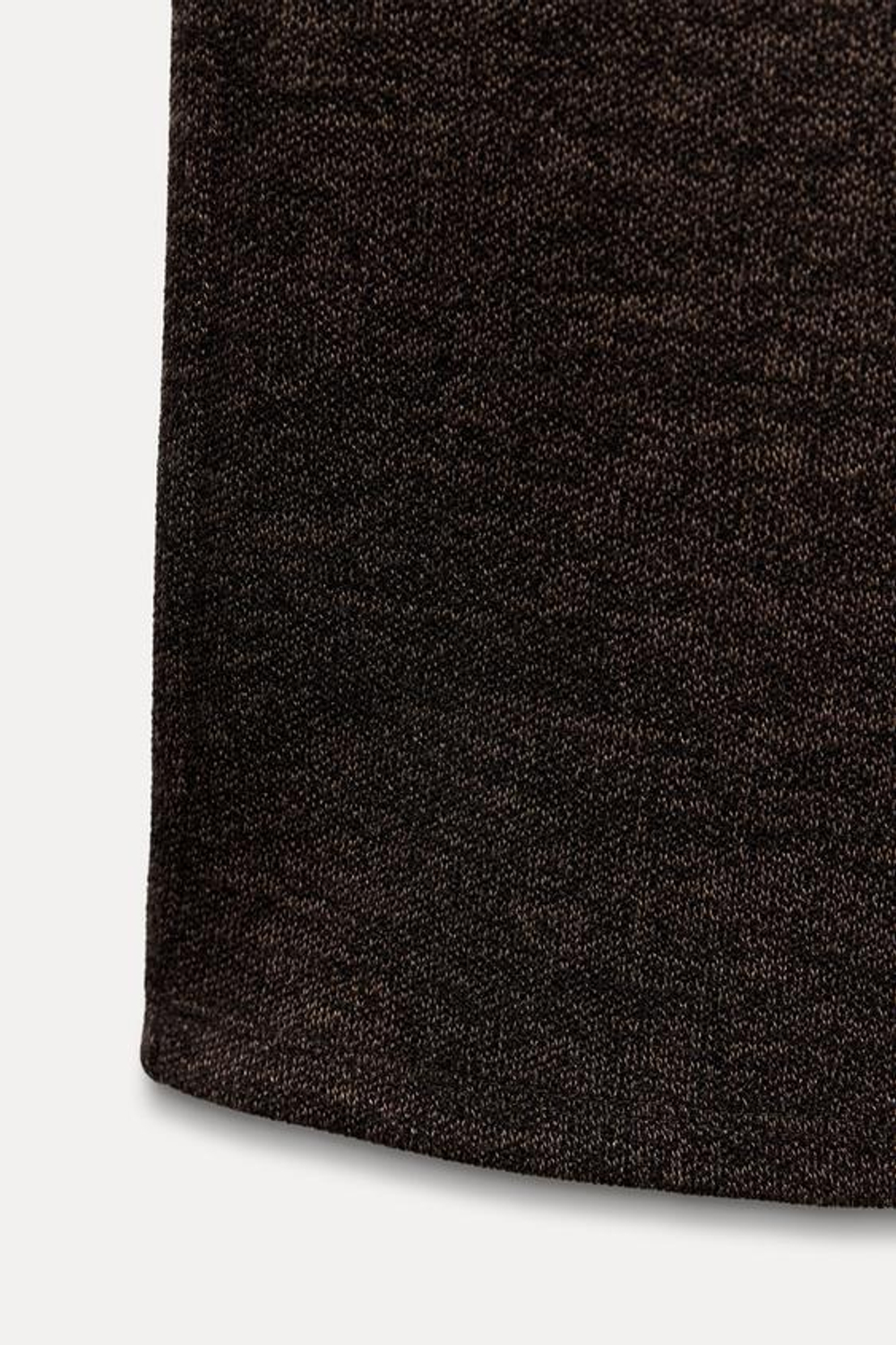 Massimo Dutti Джинсы прямого кроя с высокой посадкой и эффектом потертости, темно-серый