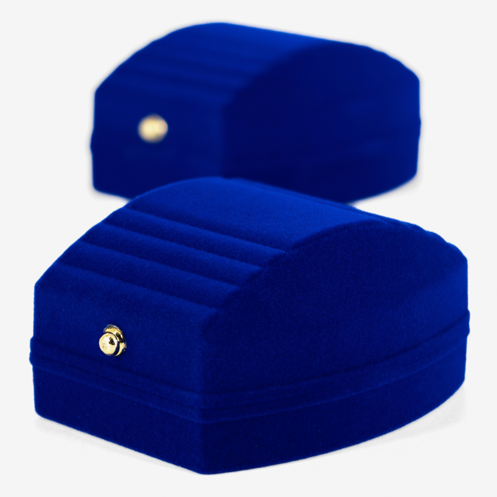 Ювелирный футляр с кнопочной застёжкой для гарнитура