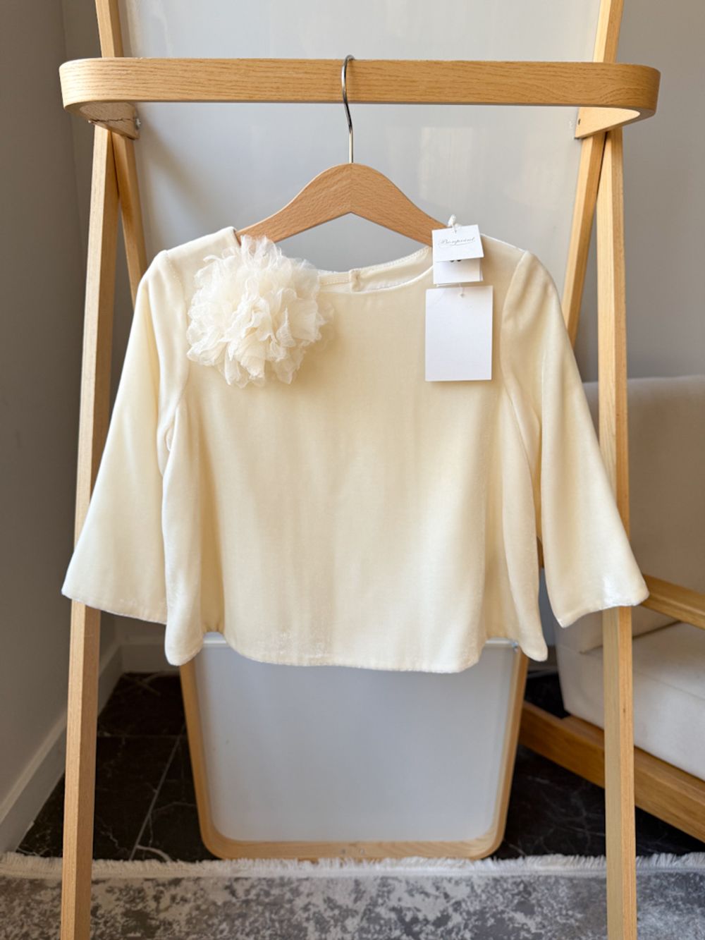 Новая блузка из вискозы Bonpoint, 116