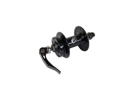 Втулка передняя FORMULA MTB DISC, алюм., под Disk, 6 б., эксц., 32 отв, ось 100x108мм, черная