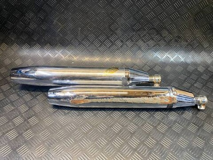 Глушитель Yamaha Drag Star 1100 (только бочки) 053402