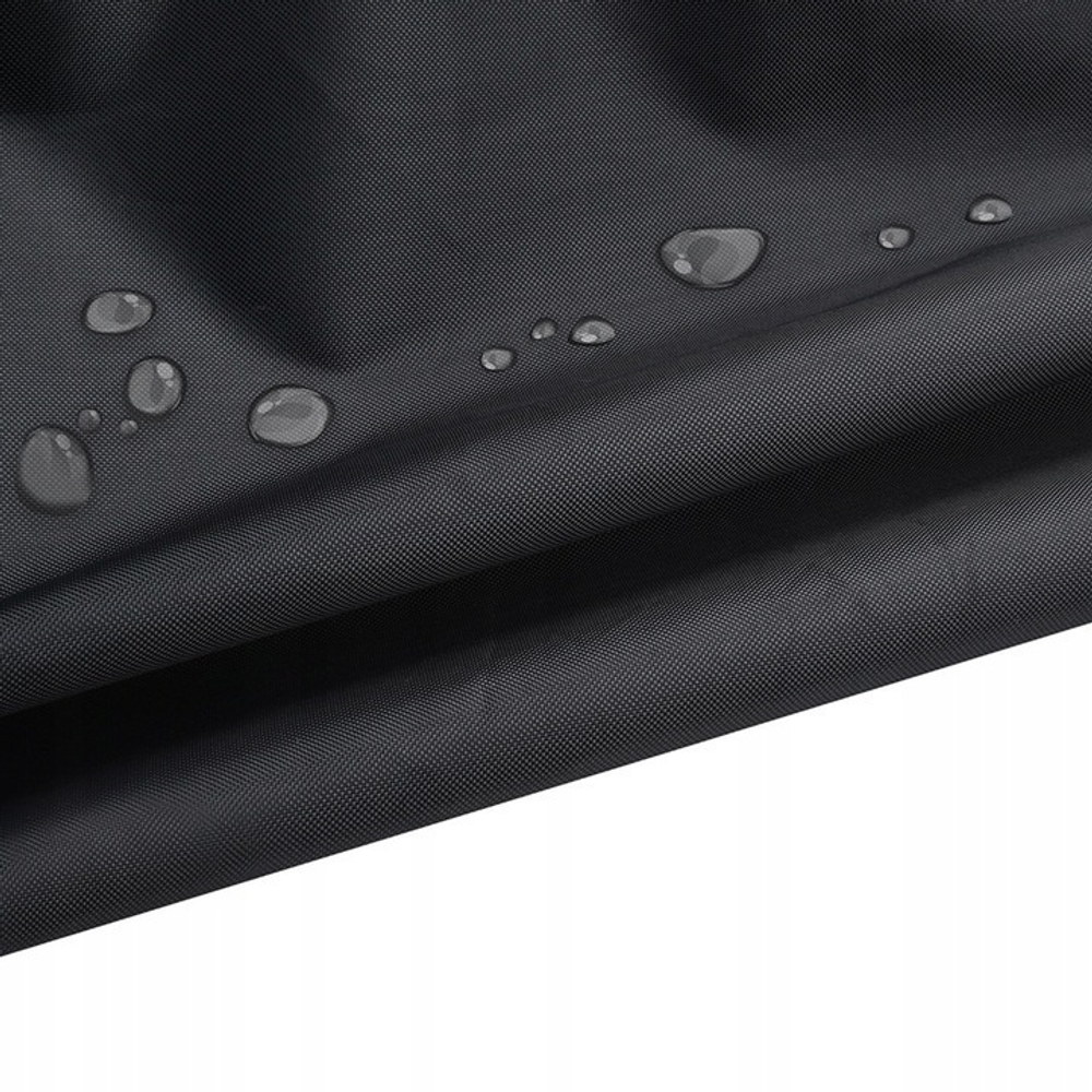 Ткань уличная-тентовая Prival Oxford 240D PU 1000, чёрный, 140г/м2, 1.5х15м